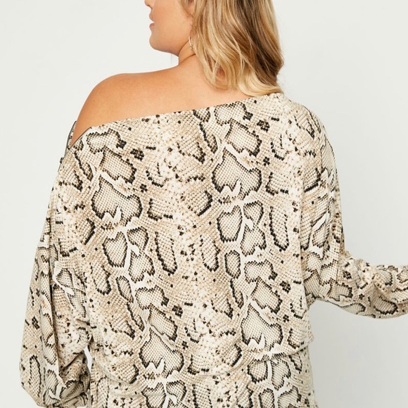 Snake Print Blouse - Picture 3 of 3